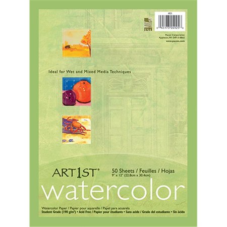 PACON Art1St Watercolor Pads 9 X 12 PA97301